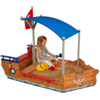 Corabia Piratilor Sandboat cu lada de nisip - Loc de joaca copii pentru gradina Kidkraft Corabia Piratilor Sandboat cu lada de nisip - Loc de joaca copii pentru gradina Kidkraft